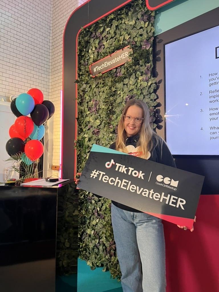 Codemate's Meri Piirainen at #techelevatingher